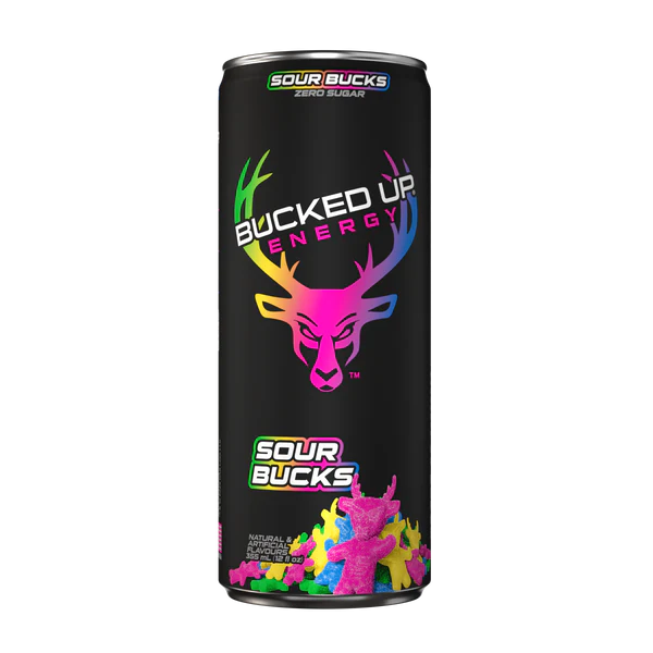 BUCKED UP ENERGY CAN
