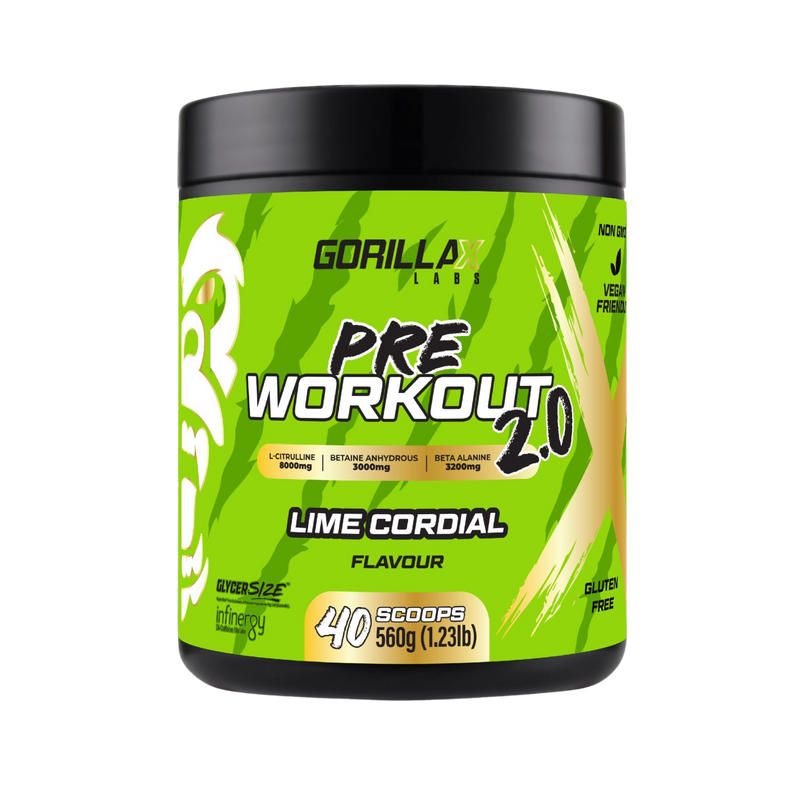 GORILLA X LABS PRE WORKOUT 2.0