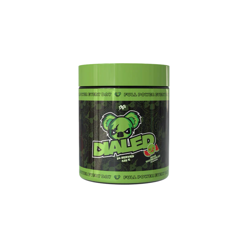 THE X ATHLETICS DIALED PRE WORKOUT
