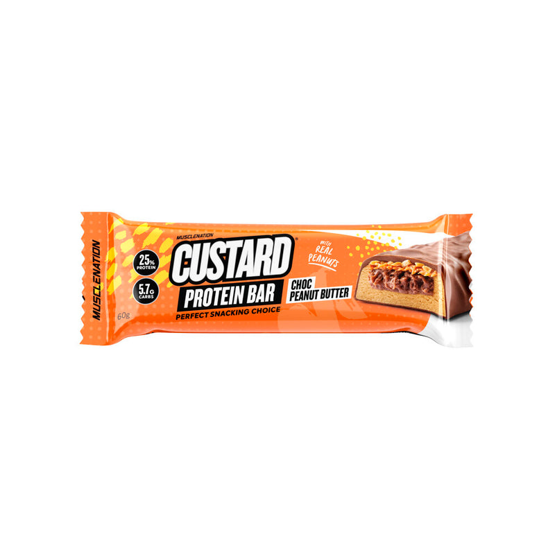 MUSCLE NATION CUSTARD PROTEIN BAR