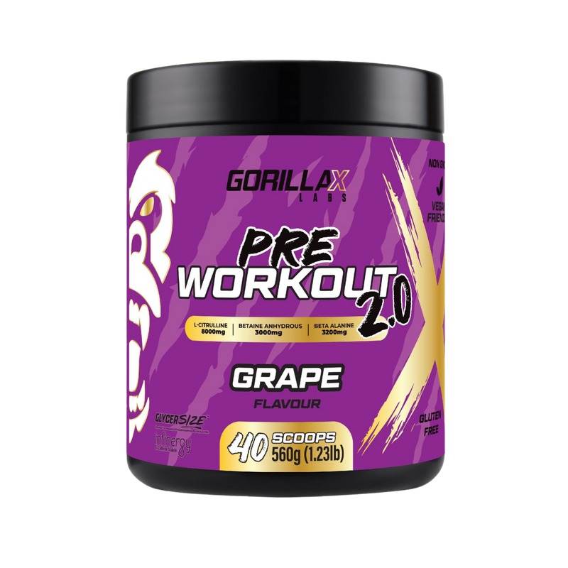 GORILLA X LABS PRE WORKOUT 2.0