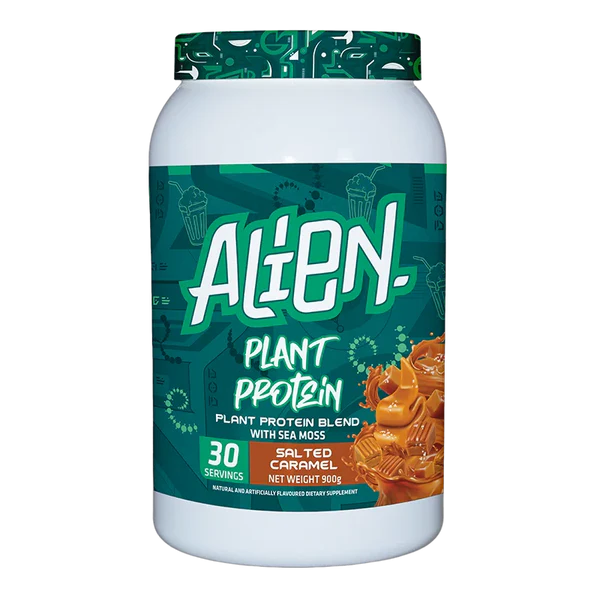 ALIEN SUPPS PLANT PROTEIN - SALTED CARAMEL (EXP 02/26)