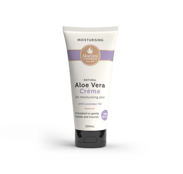 ALOE VERA MOISTURISING CREME WITH LAVENDER OIL