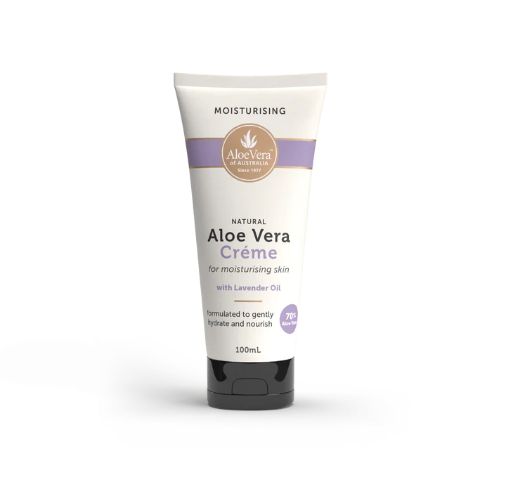 ALOE VERA MOISTURISING CREME WITH LAVENDER OIL