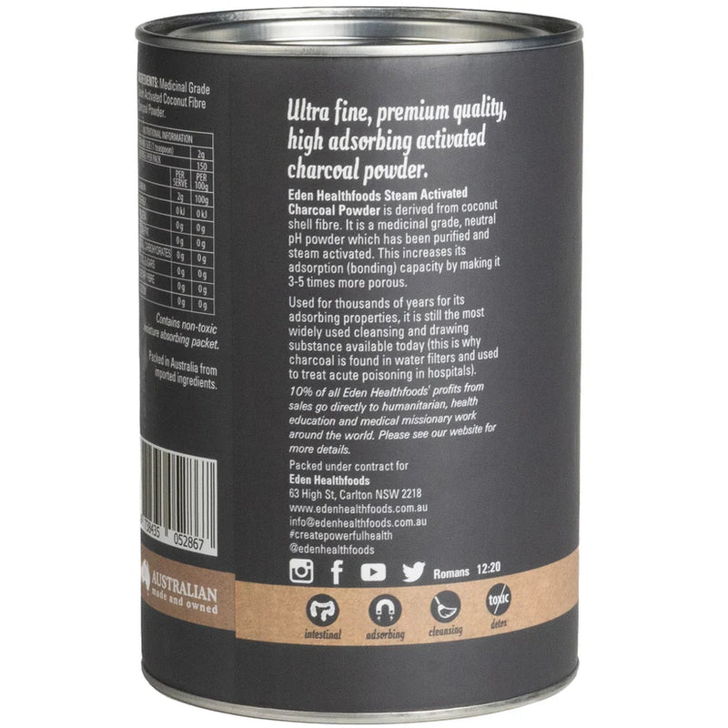 EDEN HEALTH FOODS ACTIVATED CHARCOAL