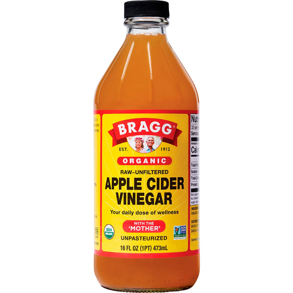 BRAGG APPLE CIDER VINEGAR WITH THE MOTHER