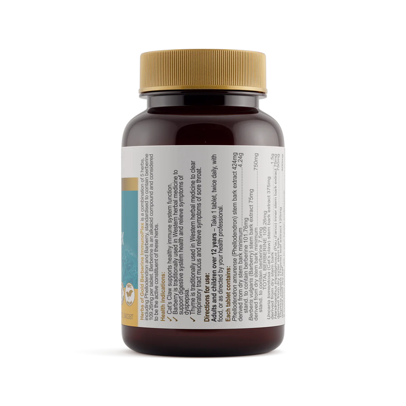 HERBS OF GOLD BERBERINE IMMUNOPLEX