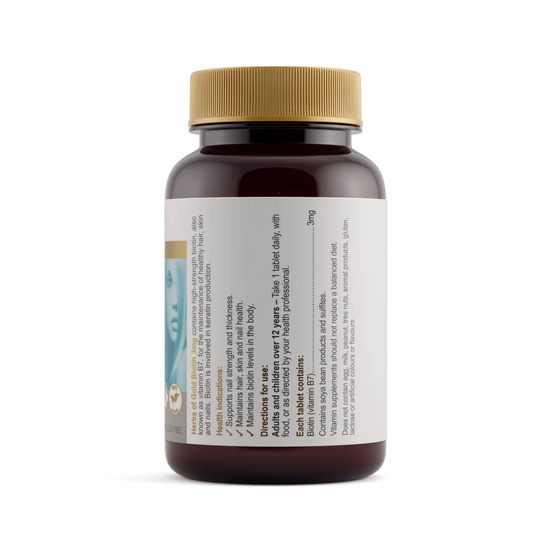 HERBS OF GOLD BIOTIN 3MG