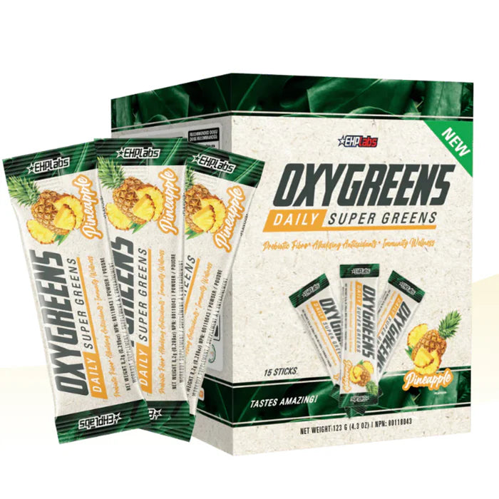 EHP LABS OXYGREENS 15 SERVE (EXP 02/26)