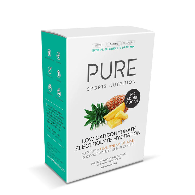 PURE ELECTROLYTE HYDRATION LOW CARB SACHETS