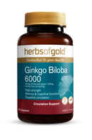 HERBS OF GOLD GINKGO BILOBA 6000