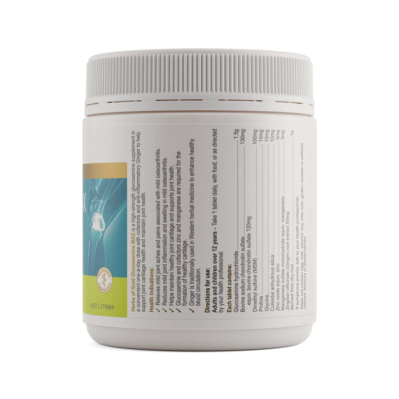 HERBS OF GOLD GLUCOSAMINE MAX