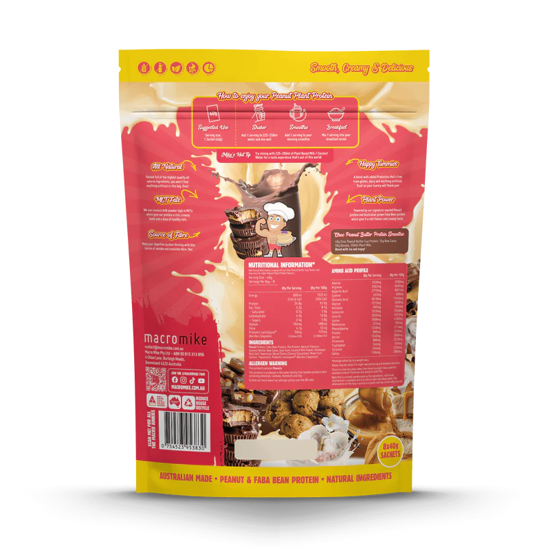 MACRO MIKE PEANUT PLANT PROTEIN SAMPLE PACK
