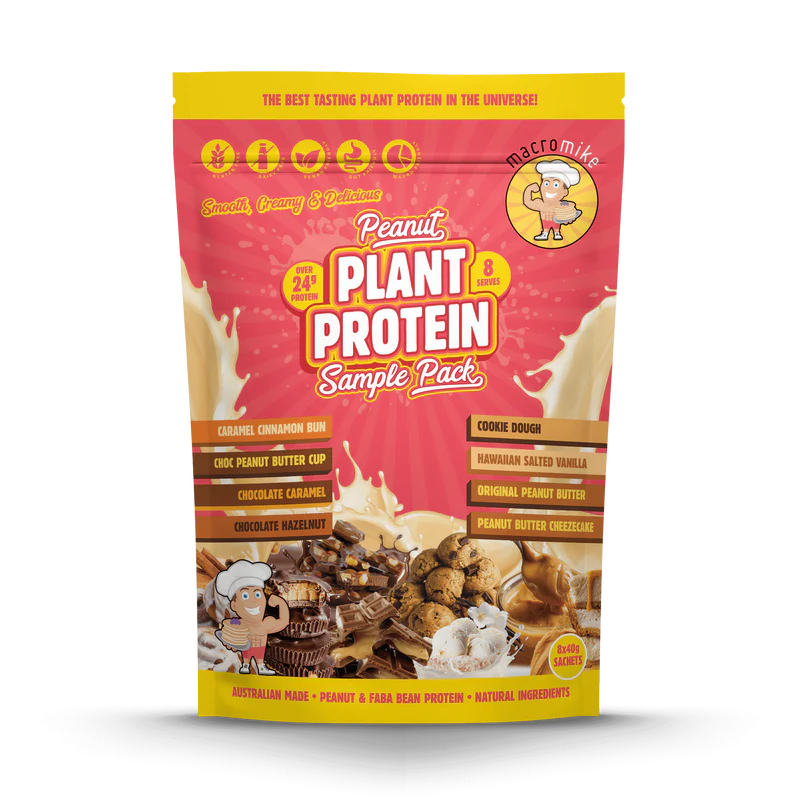 MACRO MIKE PEANUT PLANT PROTEIN SAMPLE PACK