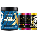 GORILLA X LABS PRE WORKOUT + 3 FREE CANS BUNDLE