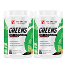 RED DRAGON NUTRITIONALS GREENS 60 Serve Twin Pack