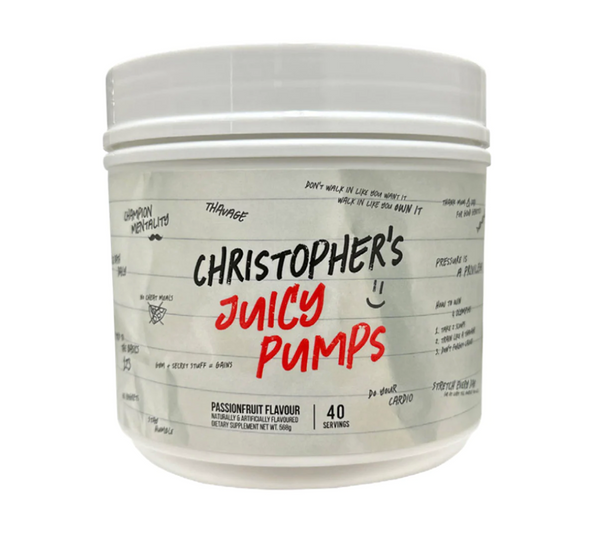 RAW NUTRITION CHRISTOPHERS JUICY PUMPS