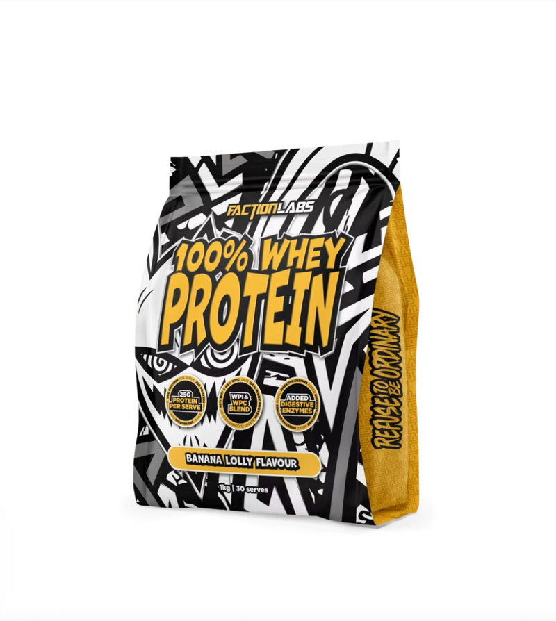 FACTION LABS 100% WHEY PROTEIN