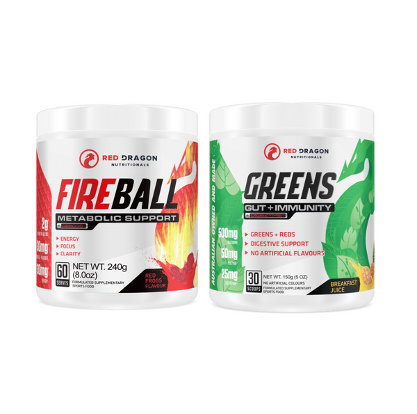 RED DRAGON GREENS & FIREBALL STACK