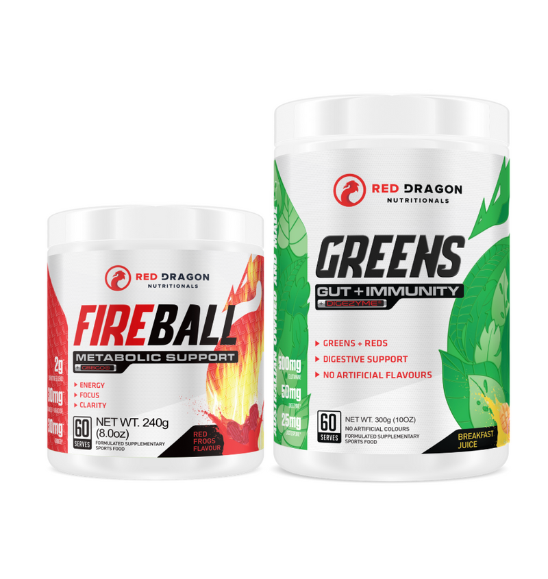 RED DRAGON GREENS & FIREBALL STACK