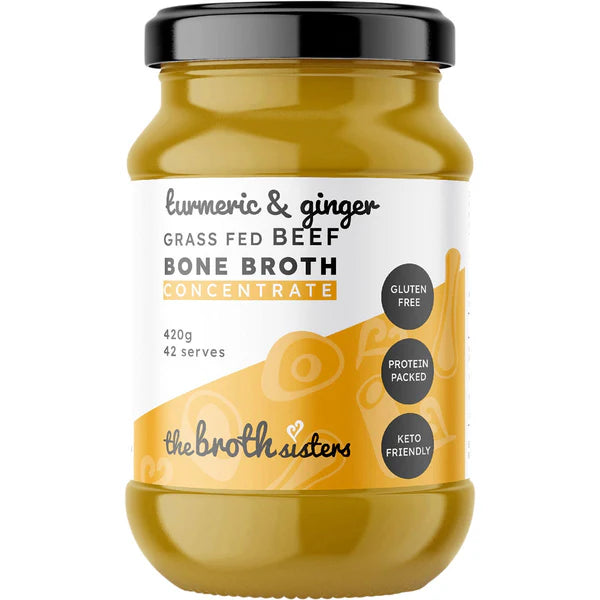 BEEF BONE BROTH CONCENTRATE TURMERIC & GINGER