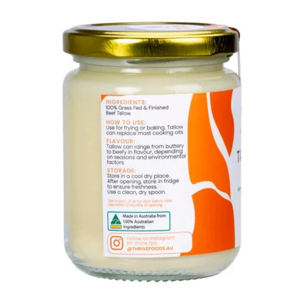 THRIVE FOODS 100% GRASS FED TALLOW