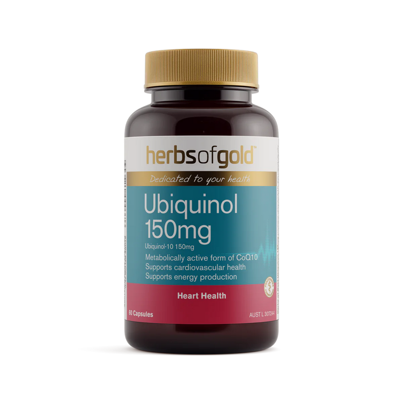 HERBS OF GOLD UBIQUINOL 150MG