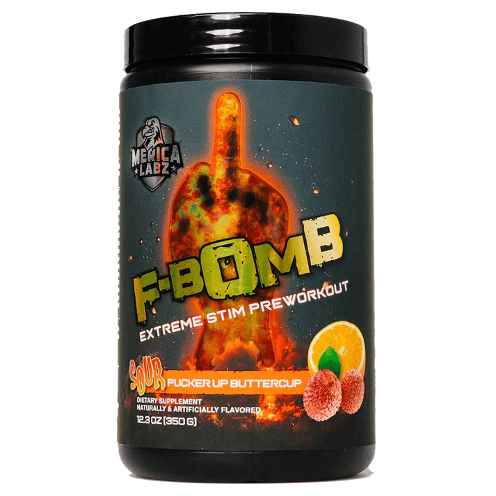 MERICA LABZ F-BOMB EXTREME STIM PRE WORKOUT