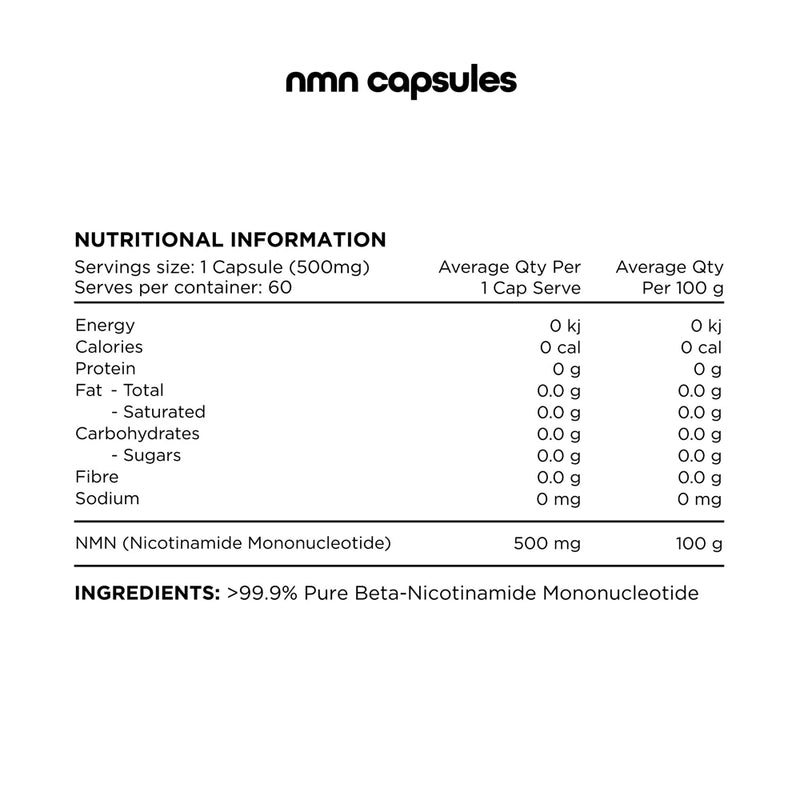 SWITCH NUTRITION NMN CAPSULES