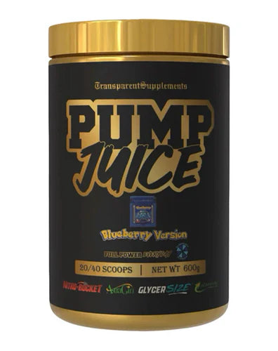 TRANSPARENT SUPPLEMENTS PUMP JUICE