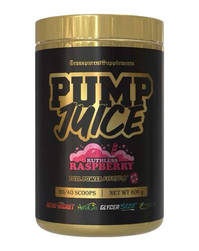 TRANSPARENT SUPPLEMENTS PUMP JUICE