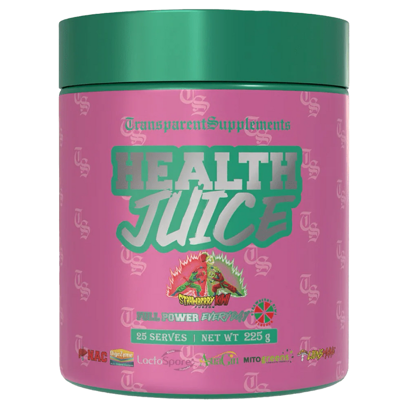 TRANSPARENT SUPPLEMENTS HEALTH JUICE
