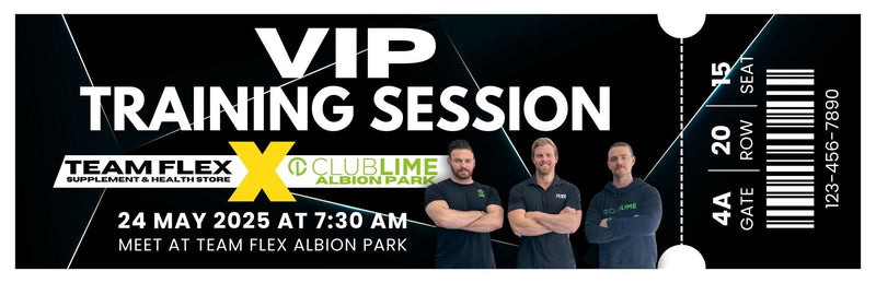 TEAMFLEX x CLUBLIME VIP TRAINING SESSION