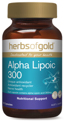 HERBS OF GOLD ALPHA LIPOIC 300