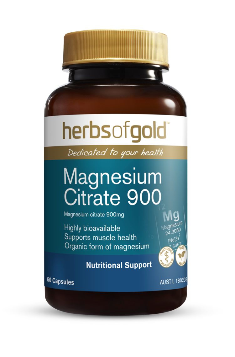 HERBS OF GOLD MAGNESIUM CITRATE 900