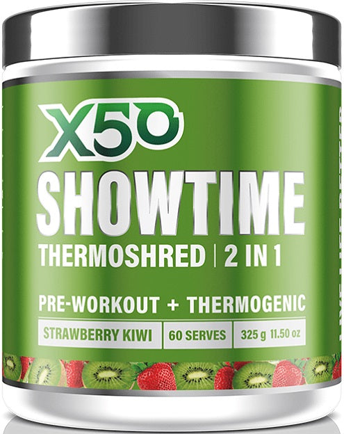 X50 SHOWTIME THERMOSHRED (EXP 05/24)