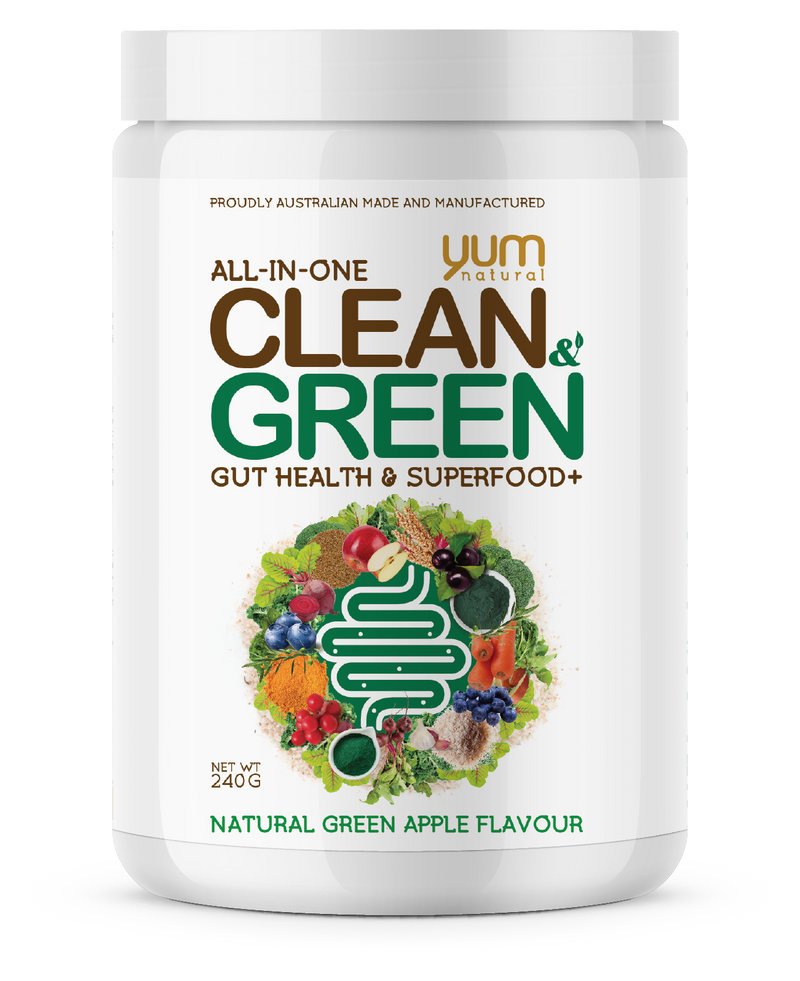 YUM NATURAL CLEAN AND GREEN