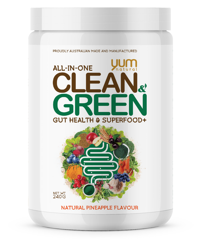 YUM NATURAL CLEAN AND GREEN