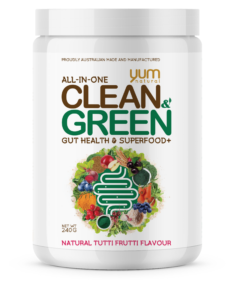 YUM NATURAL CLEAN AND GREEN
