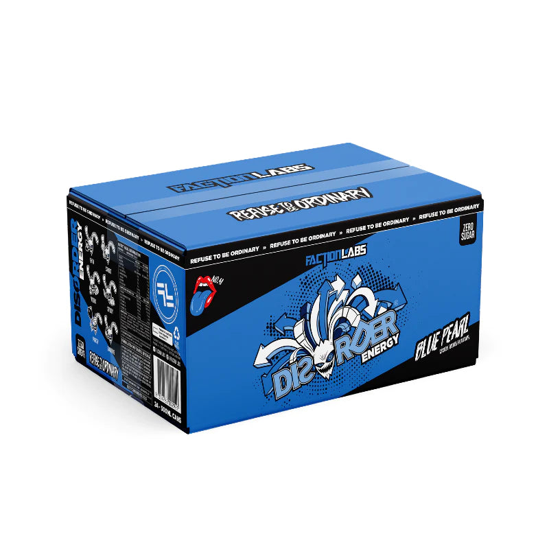 FACTION LABS DISORDER ENERGY DRINK 24 PACK